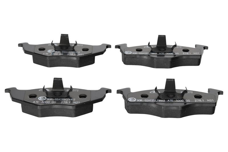 set placute frana,frana disc - ATE