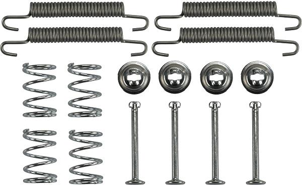 set accesorii, saboti frana parcare - TRW