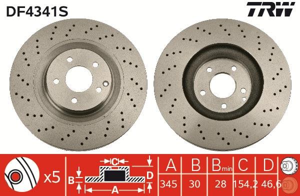 Disc frana - TRW