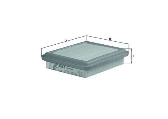 Filtru aer - KNECHT