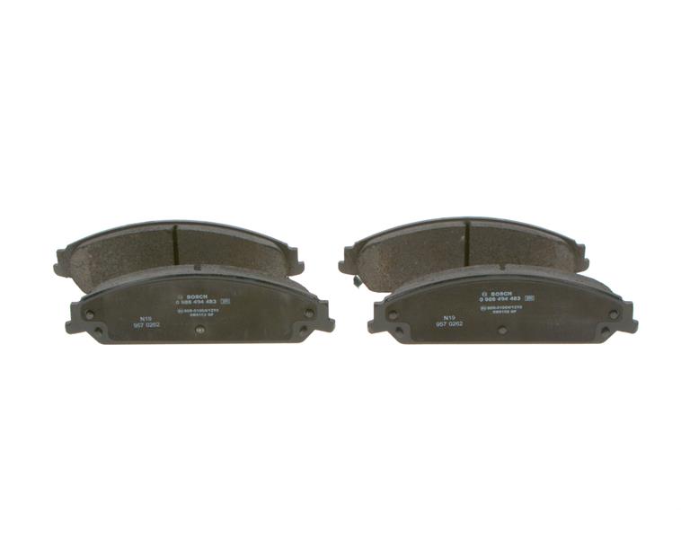 set placute frana,frana disc - BOSCH