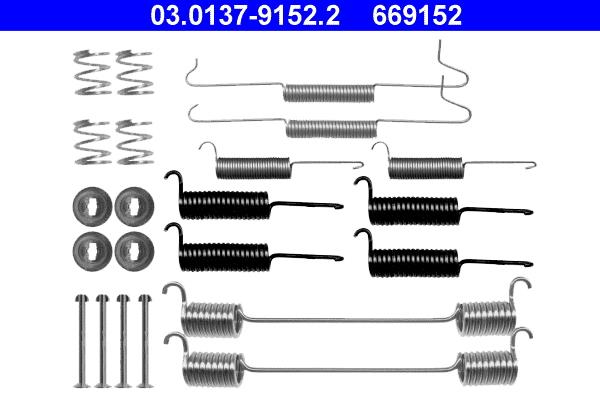 Set accesorii, sabot de frana - ATE
