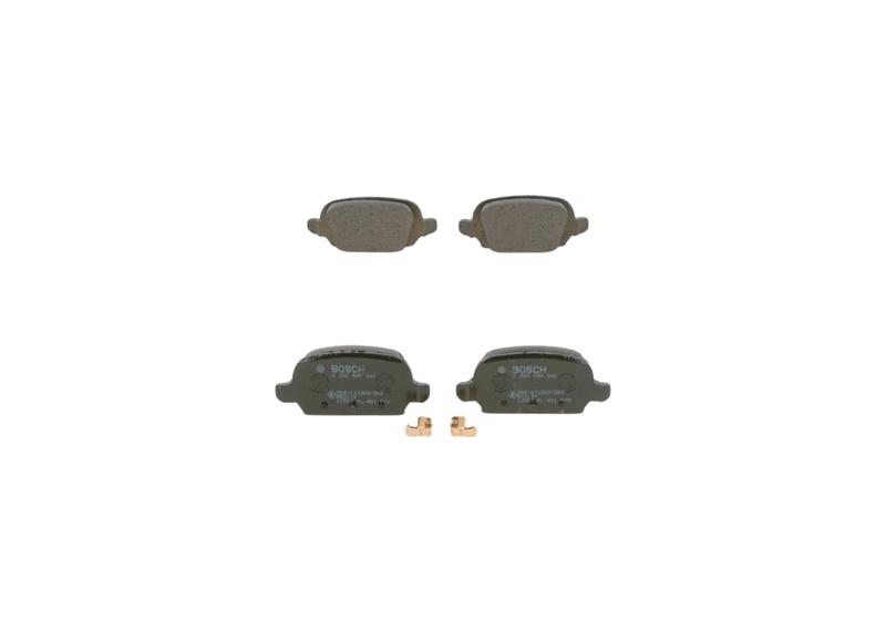 set placute frana,frana disc - BOSCH