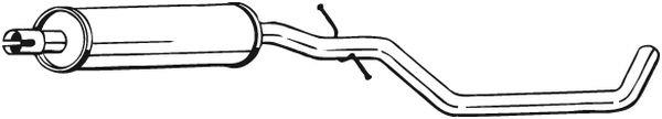 Toba esapamet intermediara - BOSAL