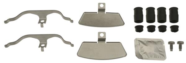 Set accesorii, placute frana - TRW