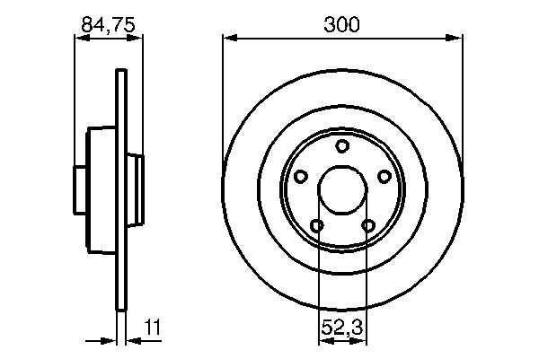 Disc frana - BOSCH