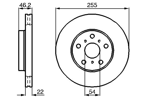 Disc frana - BOSCH