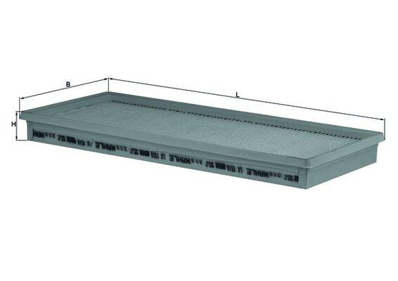 Filtru aer - KNECHT