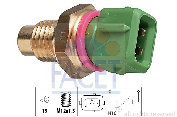 senzor,temperatura lichid de racire; senzor,temperatura lichid de racire; senzor,temperatura lichid de racire - FACET