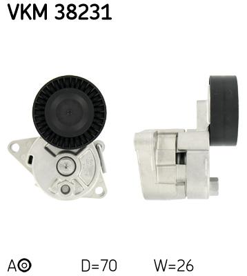 rola intinzator,curea transmisie - SKF