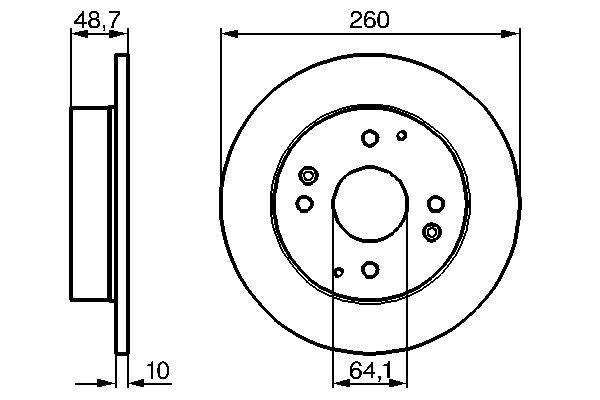 Disc frana - BOSCH