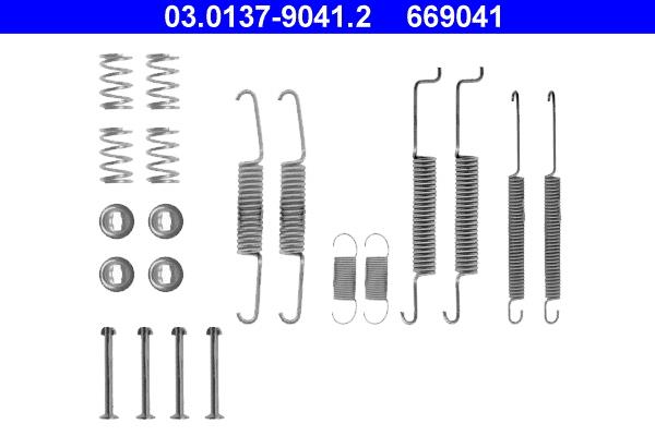 Set accesorii, sabot de frana - ATE