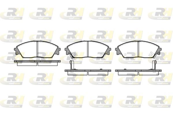 set placute frana,frana disc - ROADHOUSE