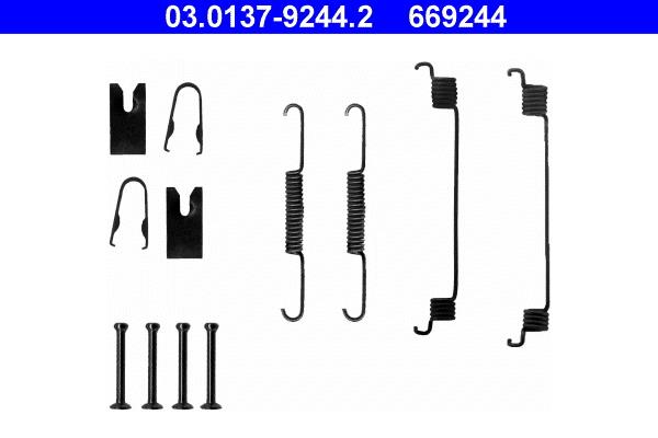 Set accesorii, sabot de frana - ATE