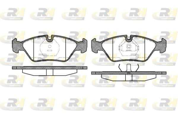 set placute frana,frana disc - ROADHOUSE
