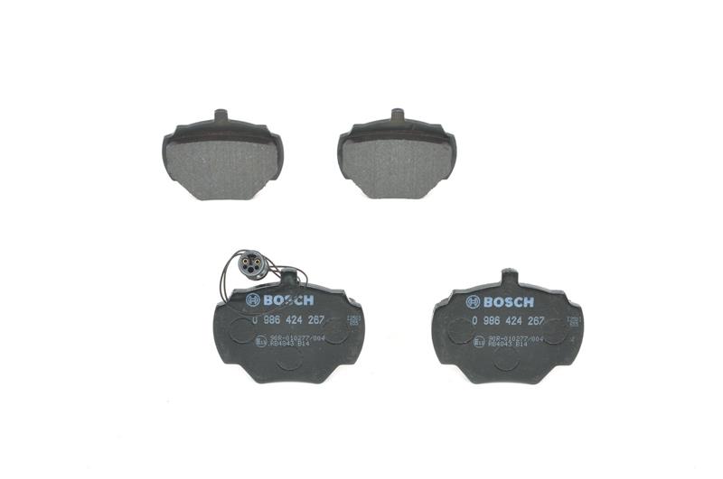 set placute frana,frana disc - BOSCH