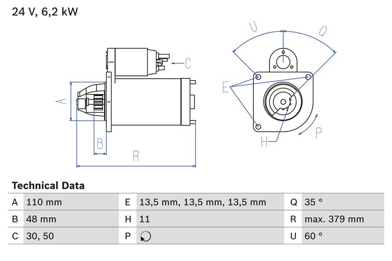 starter - BOSCH