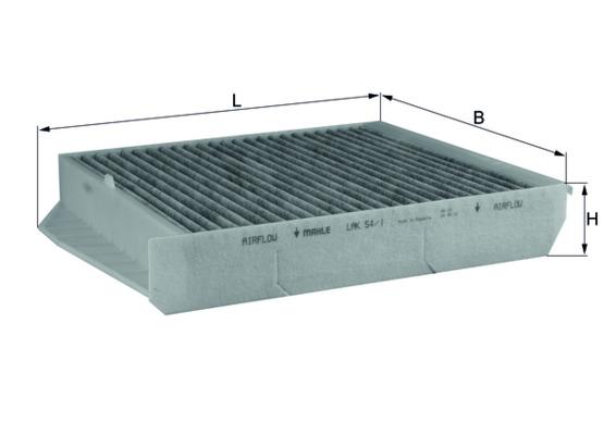 Filtru, aer habitaclu - KNECHT