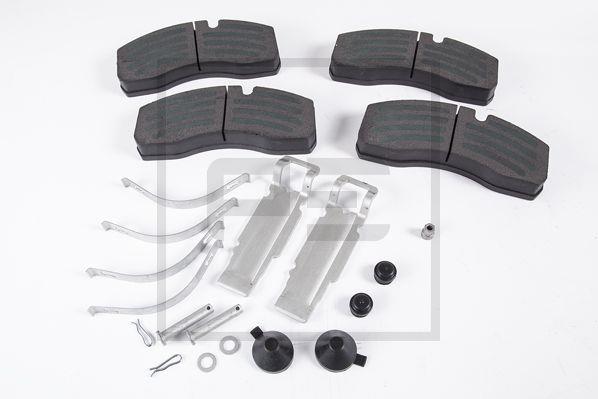 set placute frana,frana disc - PE Automotive