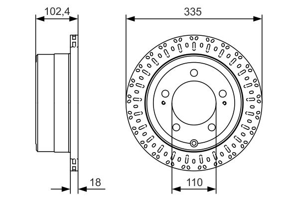 Disc frana - BOSCH