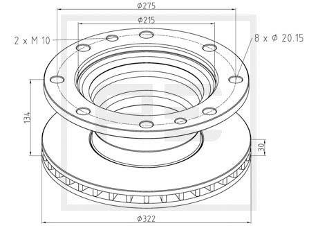 Disc frana - PE Automotive