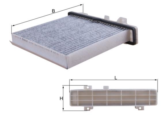 Filtru, aer habitaclu - KNECHT
