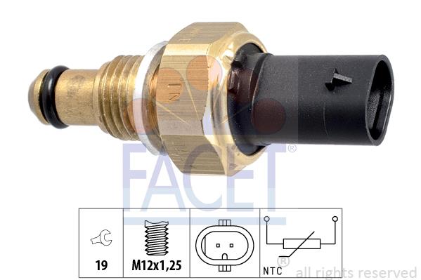 senzor,temperatura lichid de racire - FACET