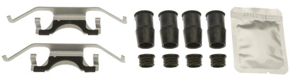 Set accesorii, placute frana - TRW