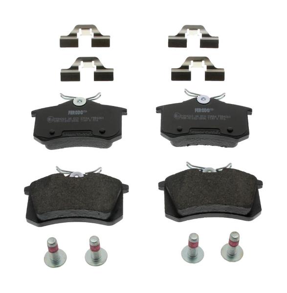 set placute frana,frana disc - FERODO