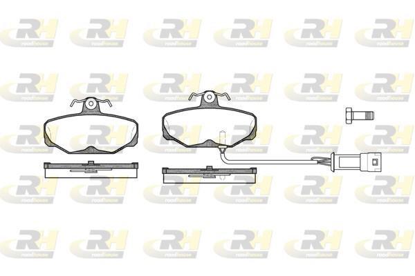 set placute frana,frana disc - ROADHOUSE