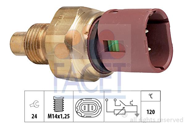 senzor,temperatura lichid de racire - FACET