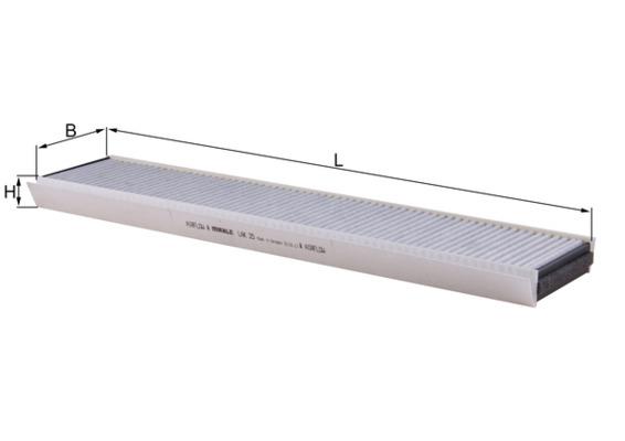 Filtru, aer habitaclu - KNECHT