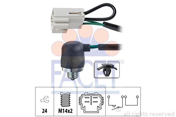 Comutator, lampa marsalier - FACET