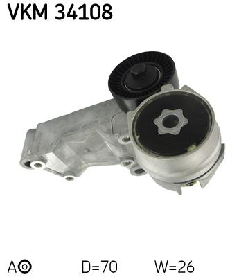 rola intinzator,curea transmisie - SKF