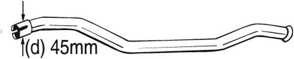 Teava reparatie, catalizator - BOSAL