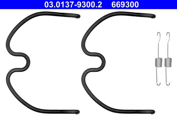 Set accesorii, sabot de frana - ATE