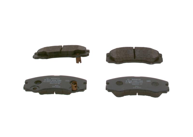 set placute frana,frana disc - BOSCH