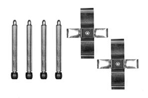 Set accesorii, placute frana - TRW
