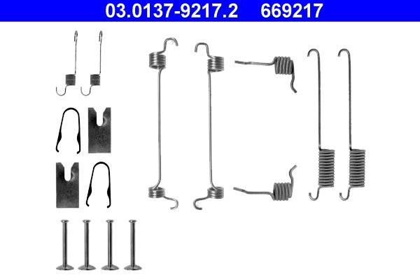 Set accesorii, sabot de frana - ATE