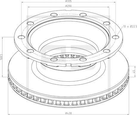 Disc frana - PE Automotive