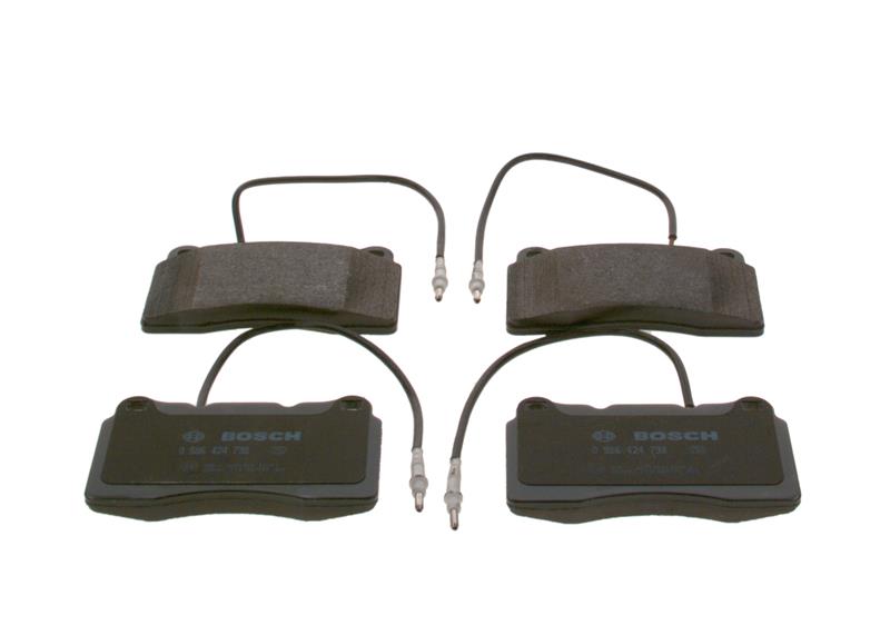 set placute frana,frana disc - BOSCH