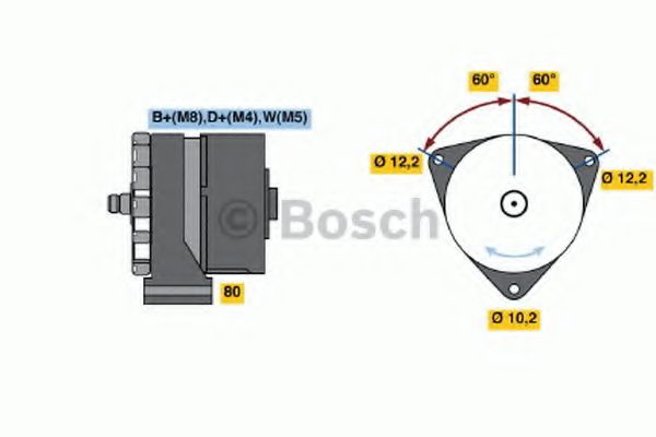 HELLA Air Mass Sensor 10483407 - HELLA
