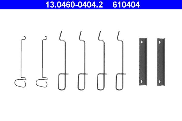 Set accesorii, placute frana - ATE