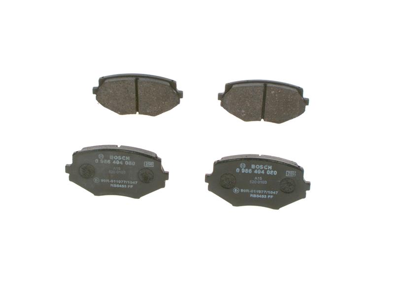 set placute frana,frana disc - BOSCH