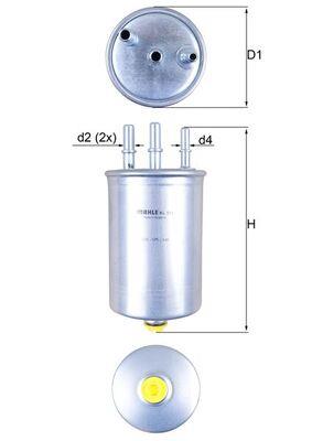 filtru combustibil - KNECHT