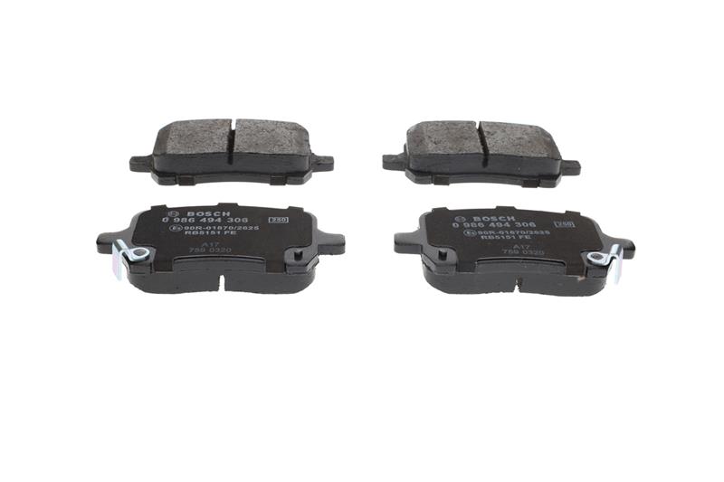 set placute frana,frana disc - BOSCH