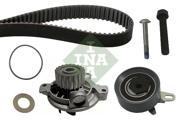 Set pompa apa + curea dintata - INA