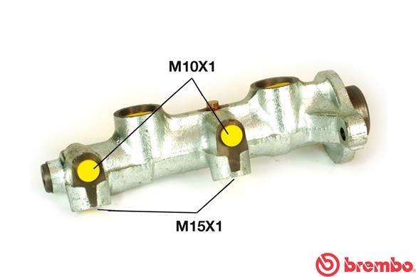 Pompa centrala, frana - BREMBO