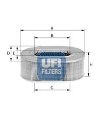 Filtru aer - UFI