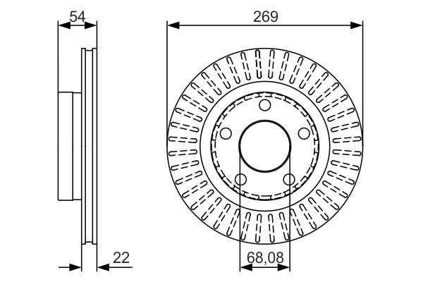Disc frana - BOSCH